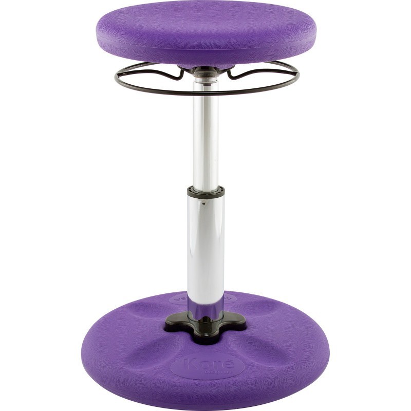 Kore Design Kids Adjustable Standard Wobble Chair 14-19", Purple