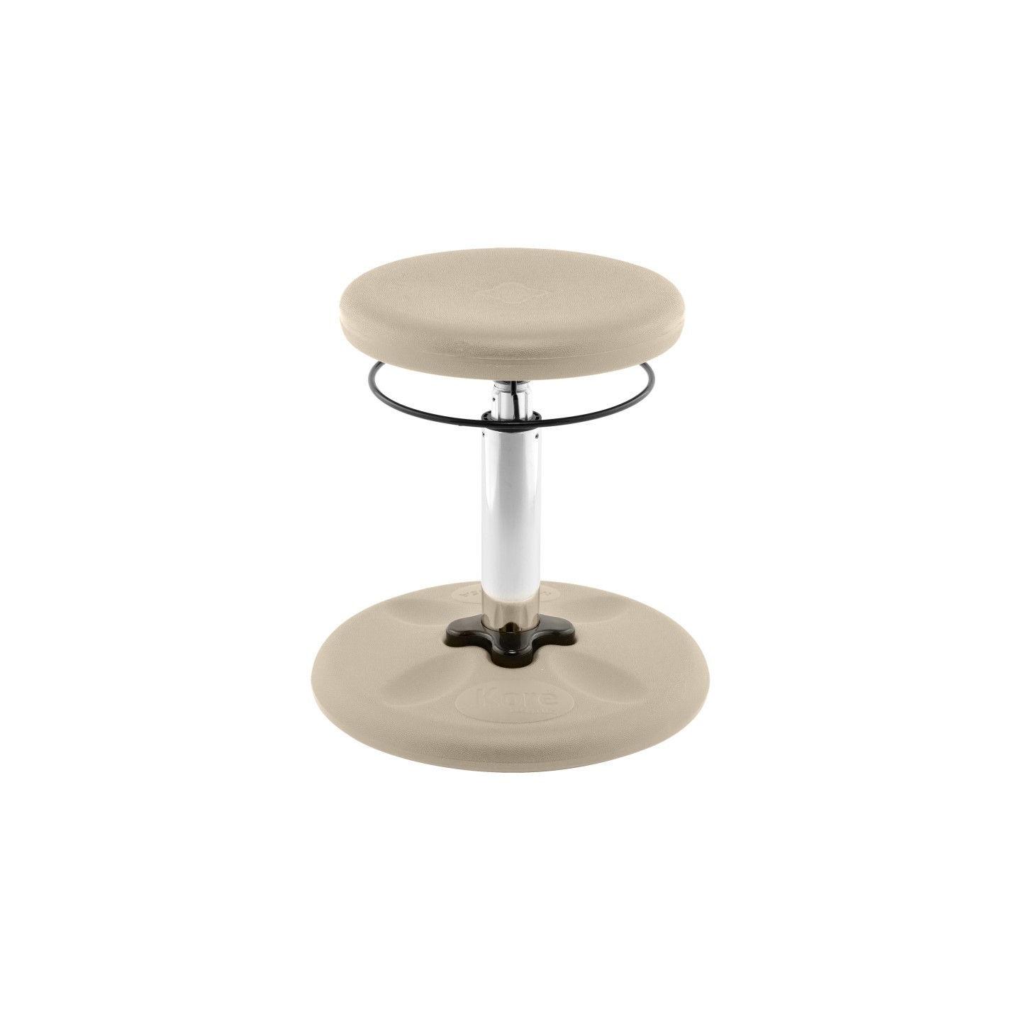 Kore Design Kids Adjustable Standard Wobble Chair 14-19", Sand Dollar