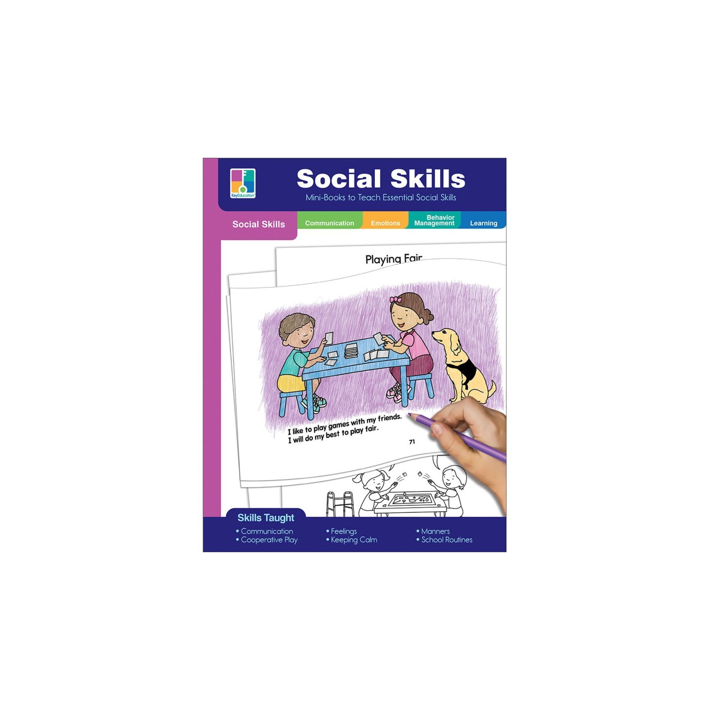Key Education Publishing Social Skills Matter! Resource Book, Grade PK-2, Paperback