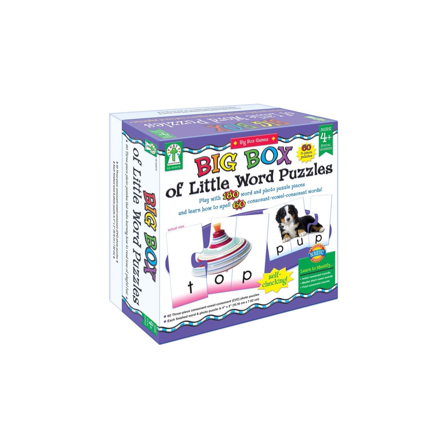 Key Education Publishing Big Box of Little Word Puzzles