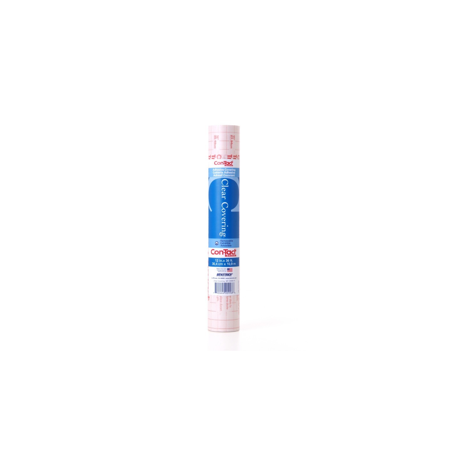 Con-Tact® Brand Clear Cover Matte Adhesive Roll 12" x 36'