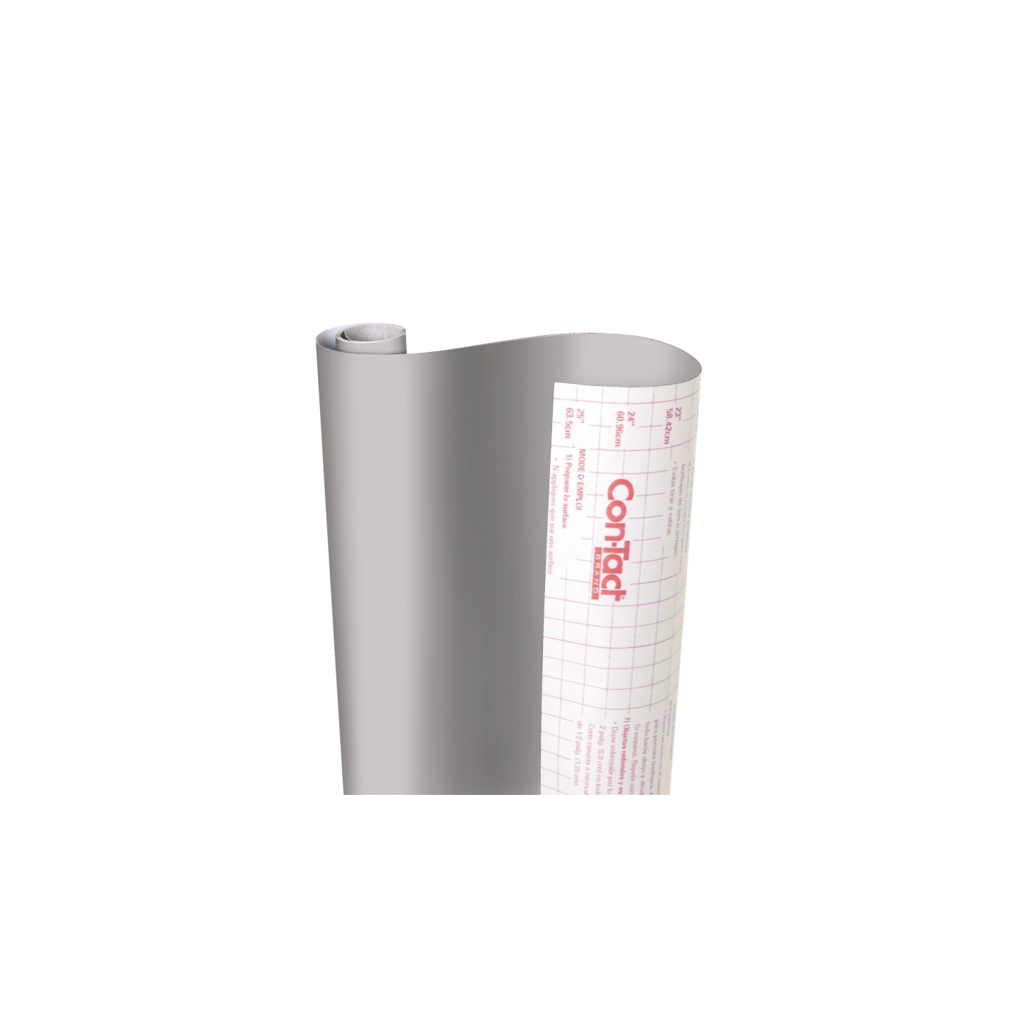 Con-Tact® Brand Creative Covering™ Adhesive Covering, Slate Gray, 18" x 50 ft