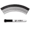 KleenSlate® Small Dry Erase Markers with Eraser, Black, Pack of 36