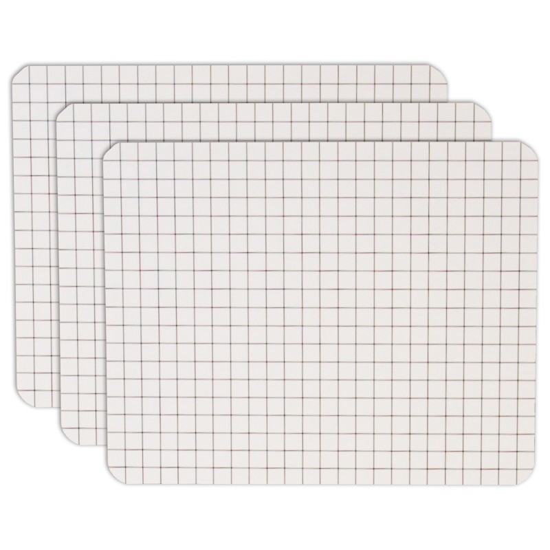 KleenSlate® Rectangular Adhesive Graph Replacement Sheets, 6 Per Pack, 3 Packs