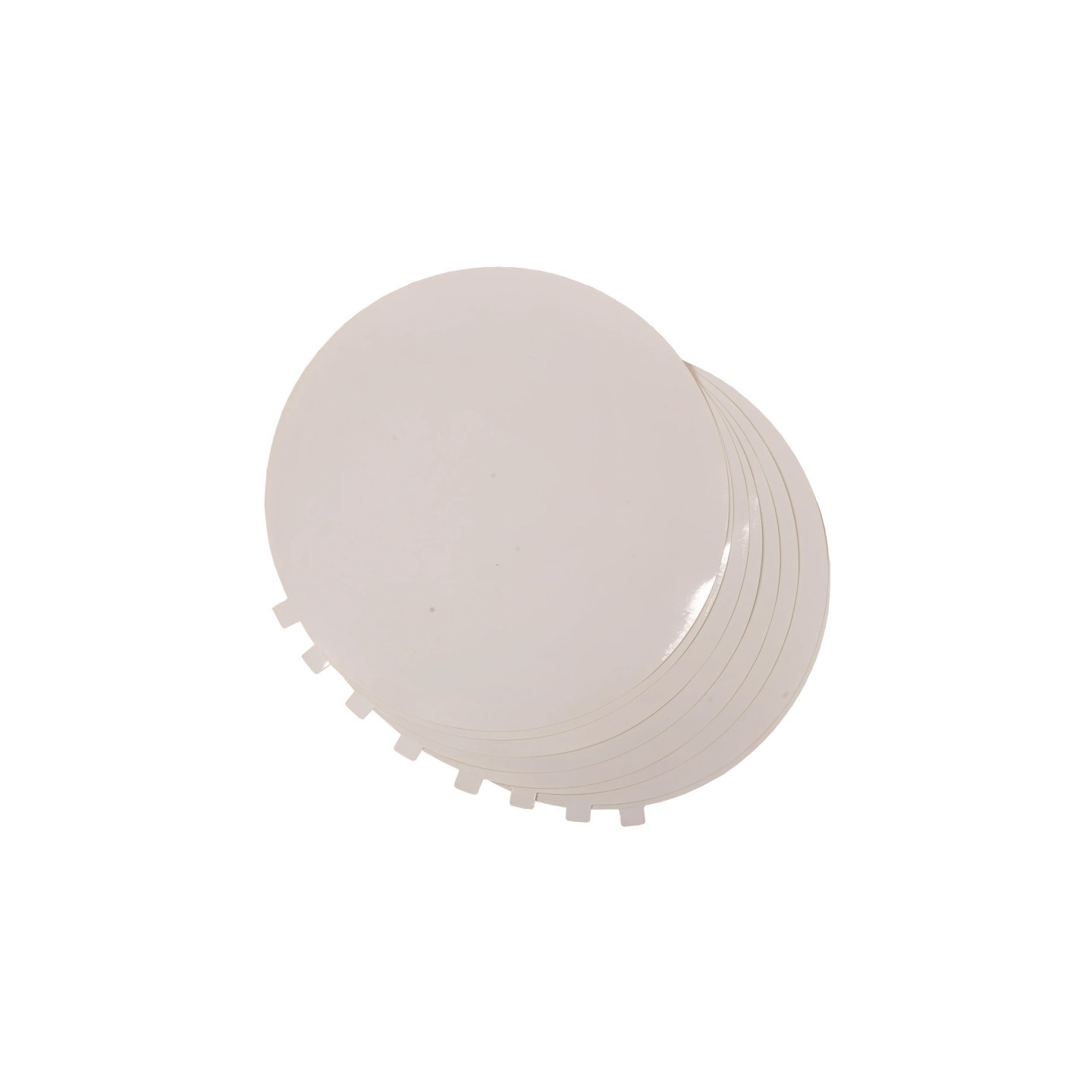 KleenSlate® Round Adhesive Blank Replacement Sheets, Pack of 8