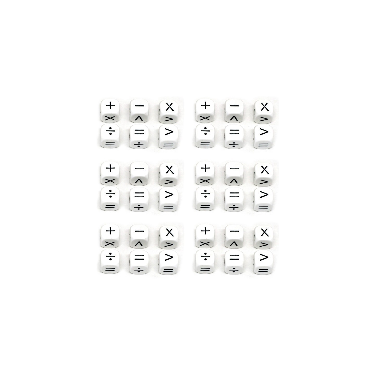 Koplow Games Operators Dice, 6 Per Set, 6 Sets