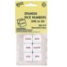 Koplow Games Spanish Number Dice, Set of 6