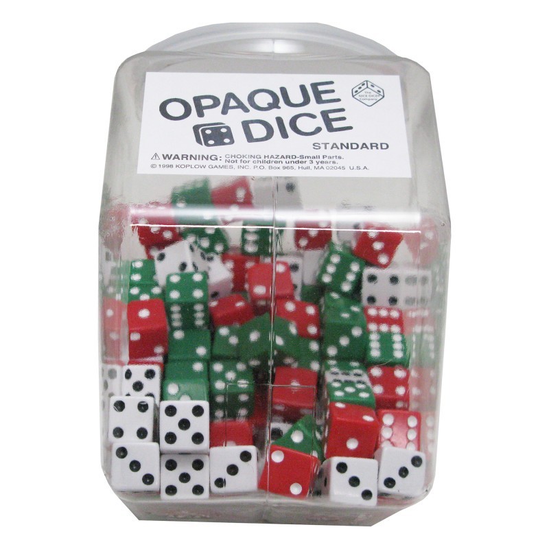 Koplow Games Drum of Dice, 144 Count