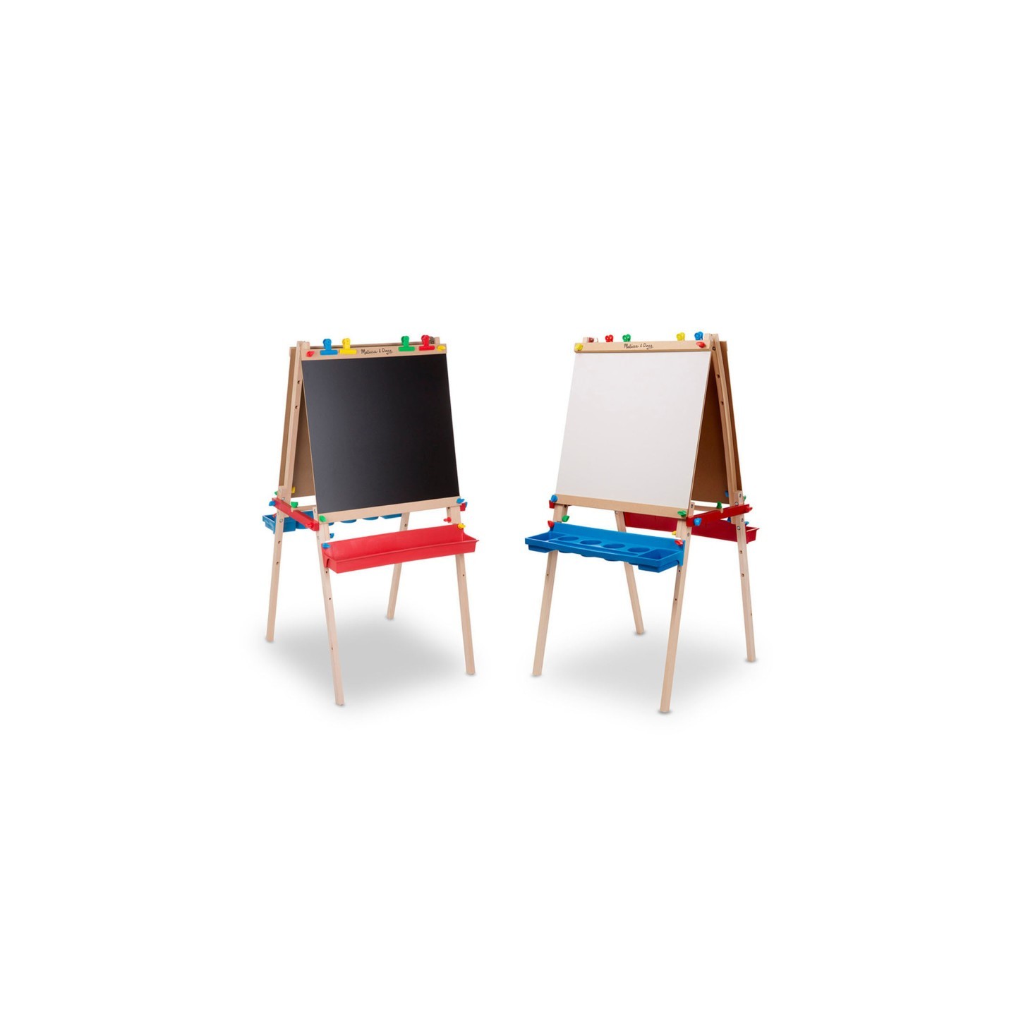 Melissa & Doug Deluxe Wooden Standing Art Easel