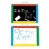 Melissa & Doug Magnetic Chalkboard and Dry-Erase Board Set