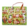Melissa & Doug Magnetic Wand Number Maze, 12" x 9"