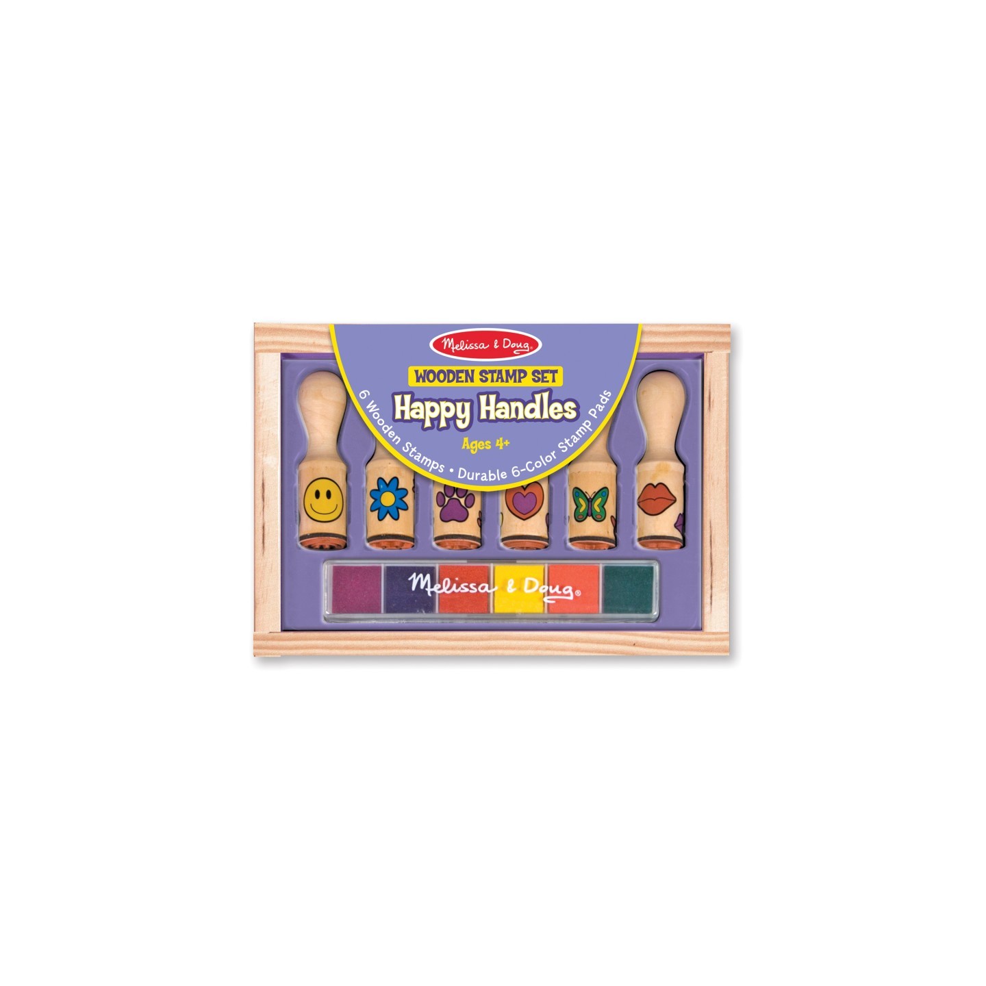 Melissa & Doug Happy Handle Stamp Set