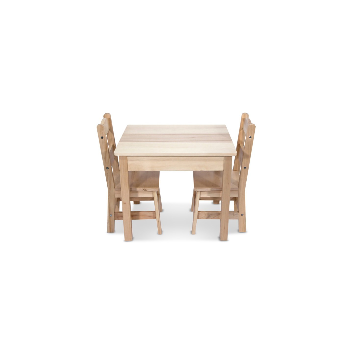 Melissa & Doug Wooden Table & Chairs - Natural
