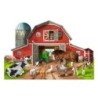 Melissa & Doug Busy Barn Yard Shaped Floor Puzzle - 32 Pieces