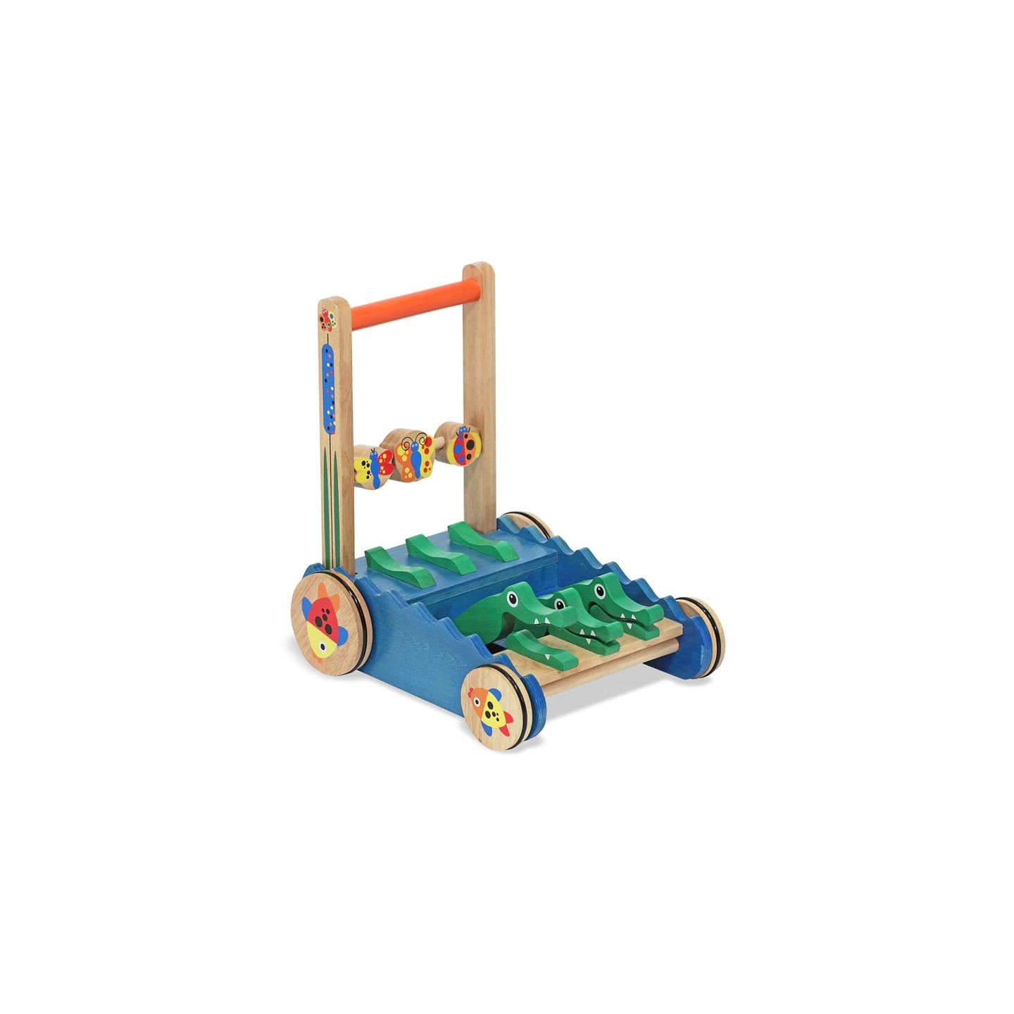 Melissa & Doug Chomp and Clack Alligator Push Toy