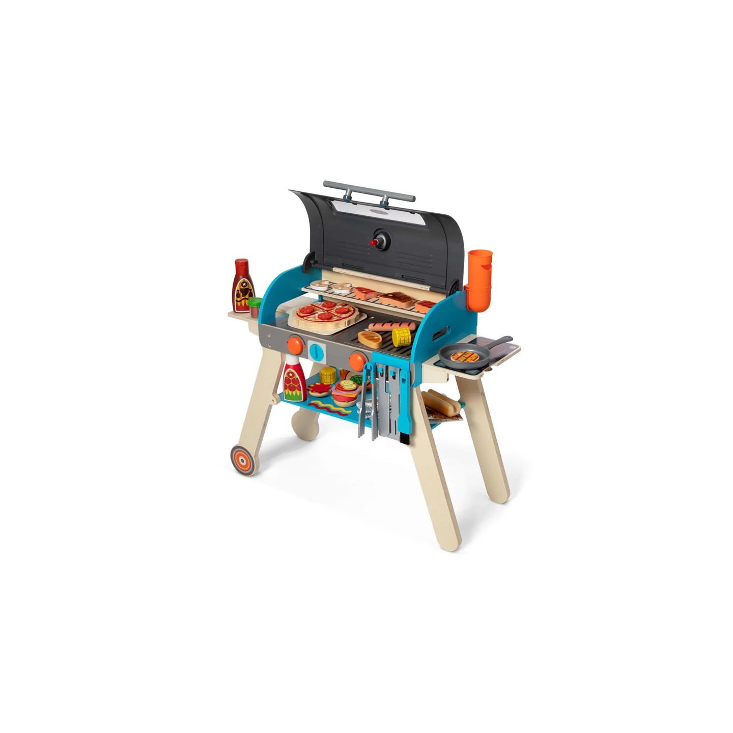 Melissa & Doug Deluxe Grill & Pizza Oven Playset