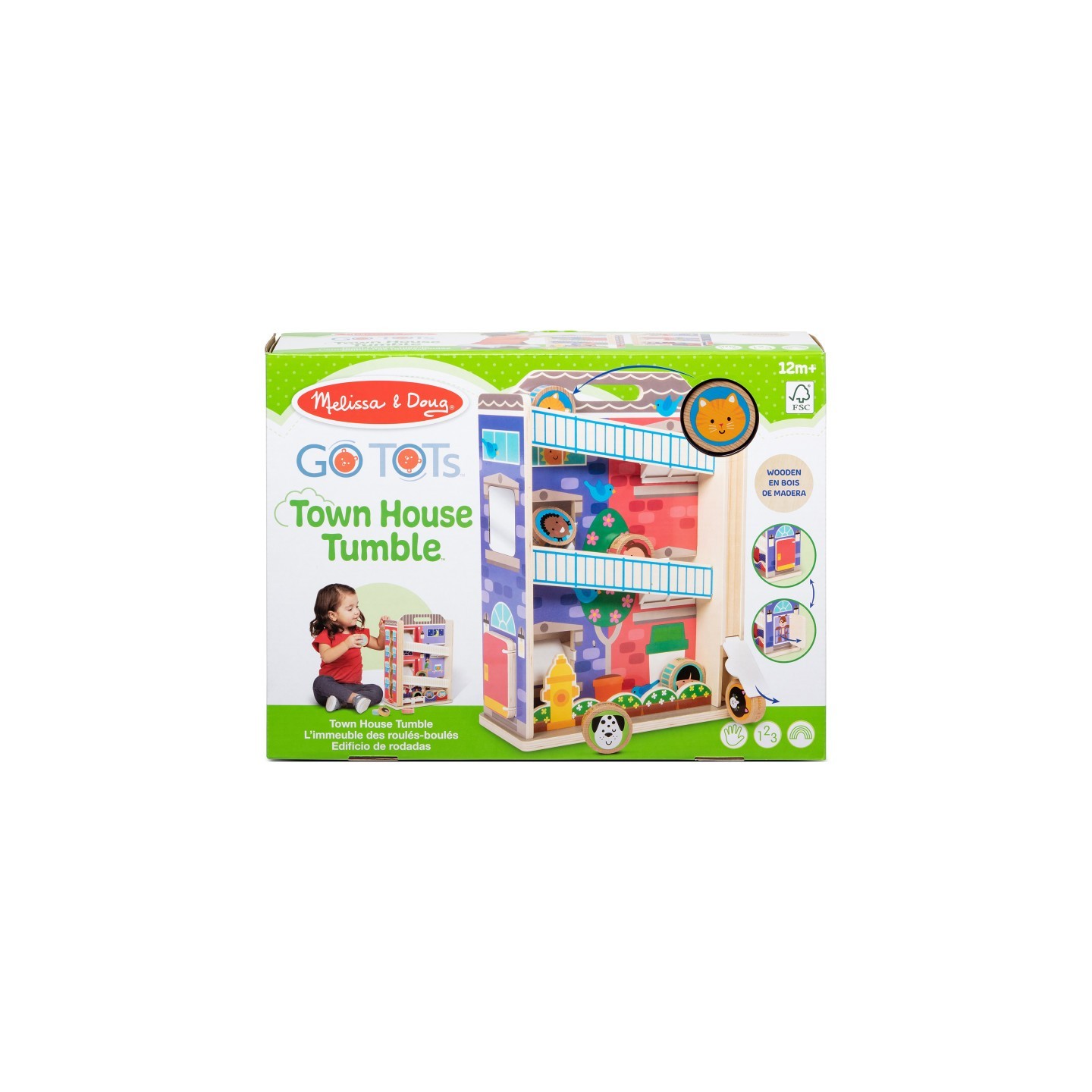 Melissa & Doug GO TOTs Town House Tumble