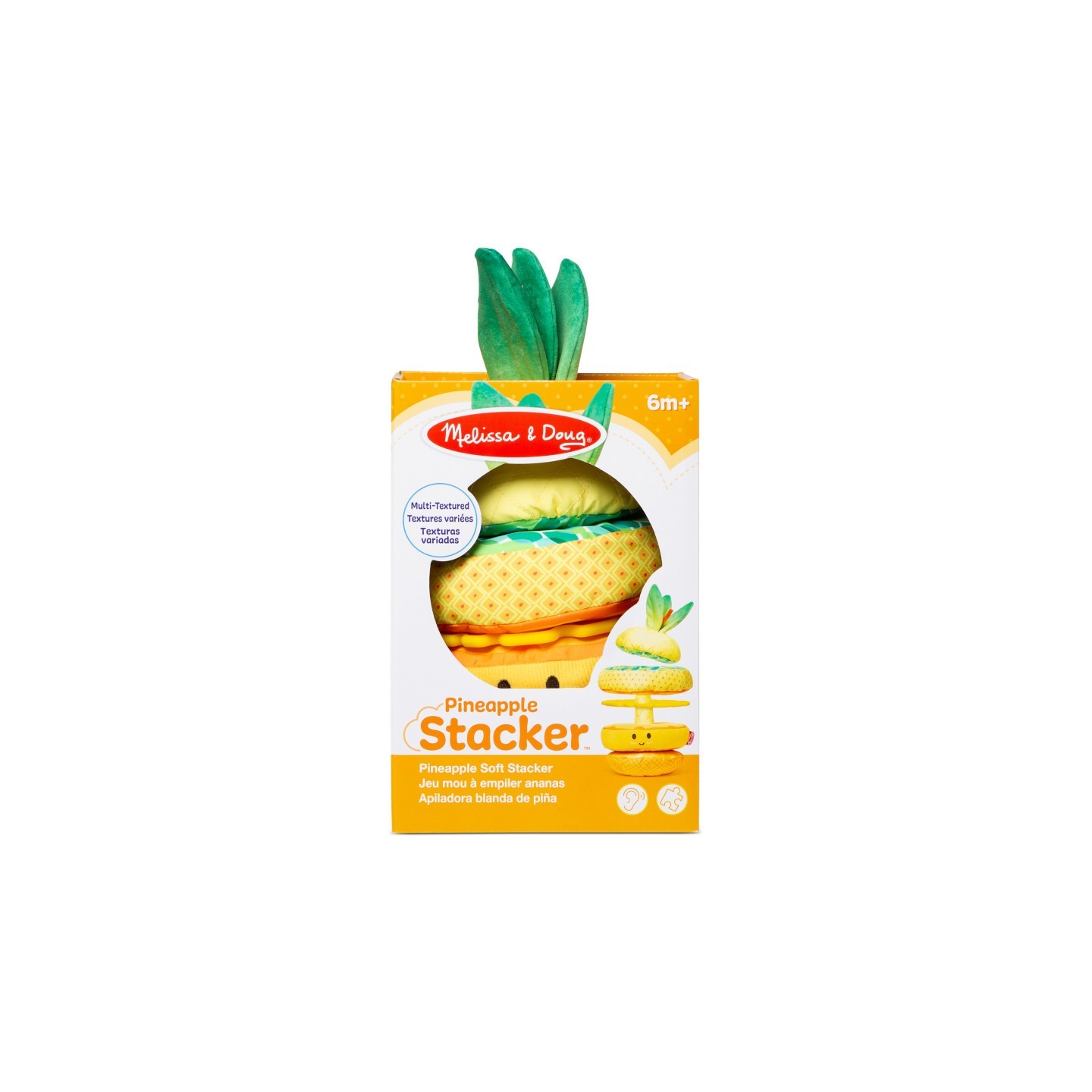 Melissa & Doug Pineapple Soft Stacker