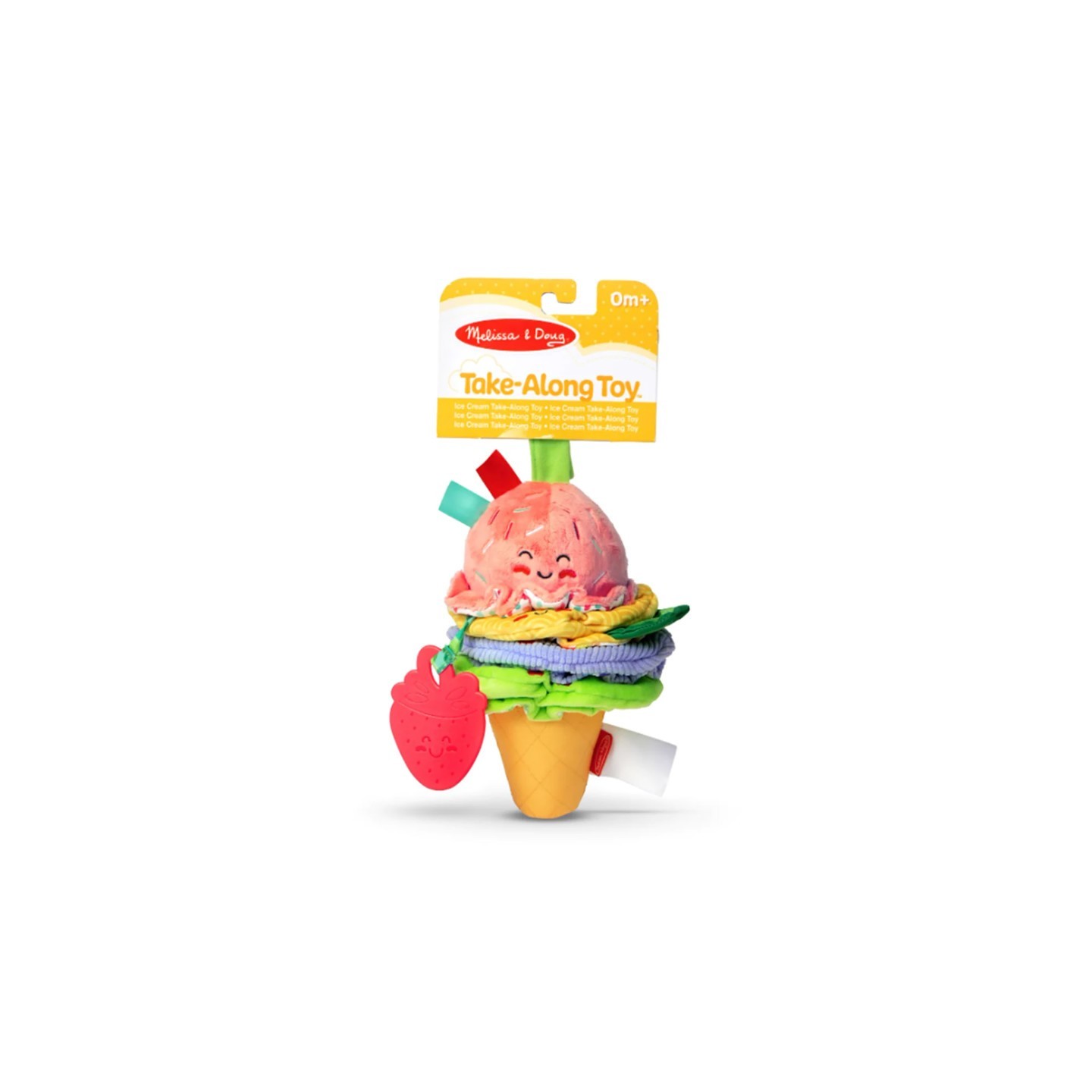Melissa & Doug Ice Cream Take-Along Pull Toy