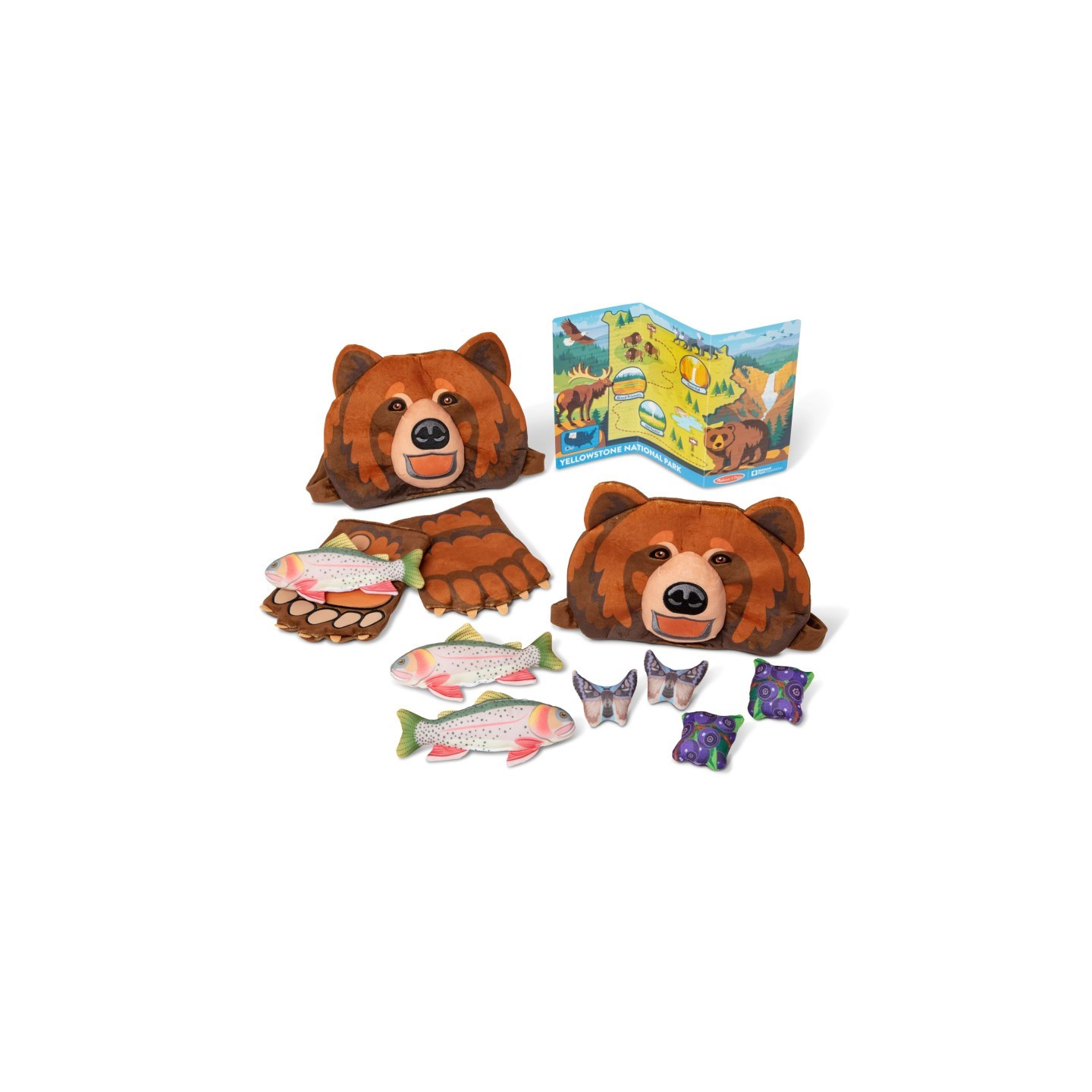 Melissa & Doug Yellowstone Grizzly Bear Game Play Set