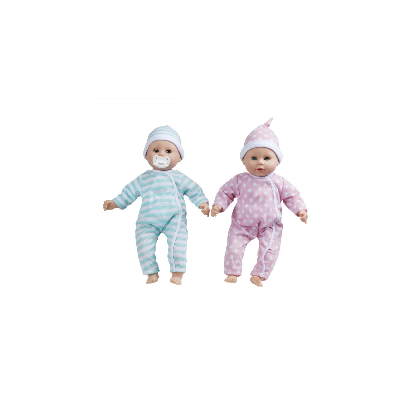 Melissa & Doug Mine to Love Twins Luke & Lucy Dolls
