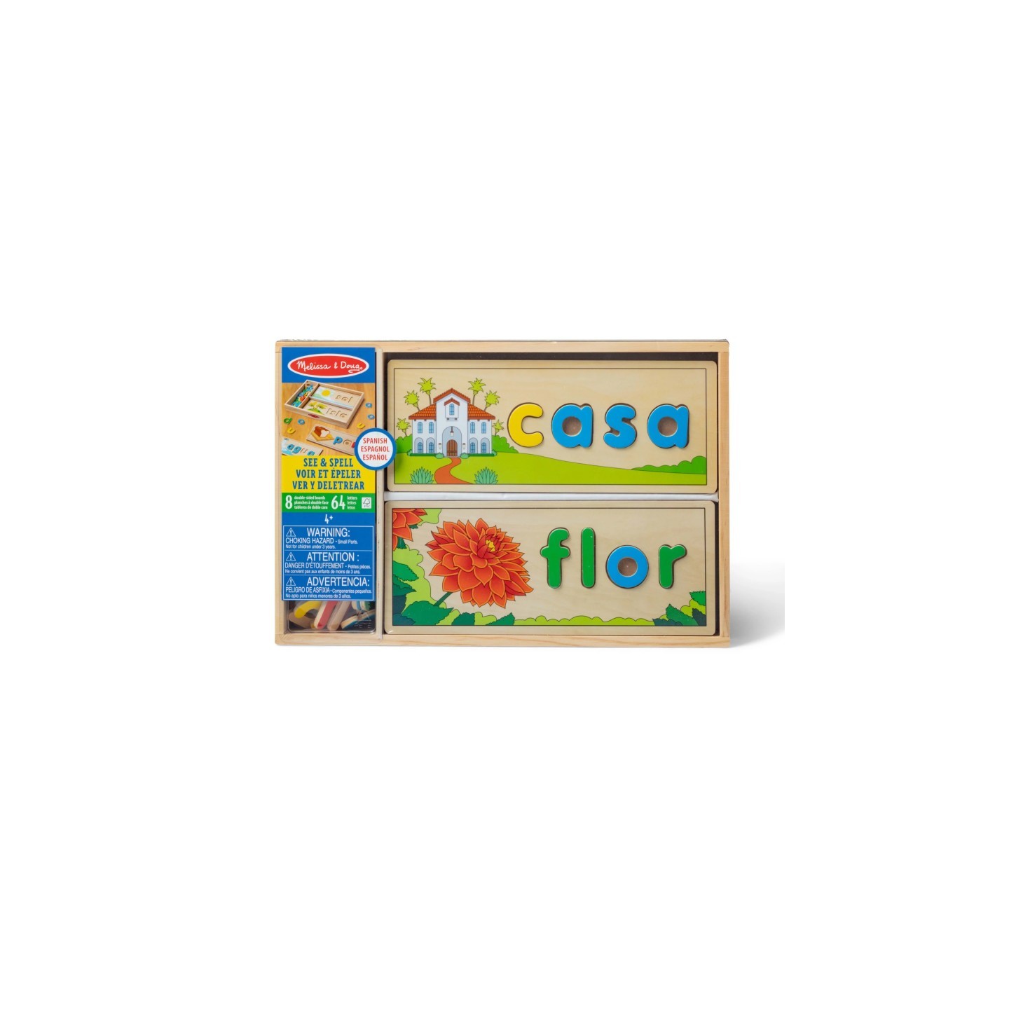 Melissa & Doug Spanish See & Spell