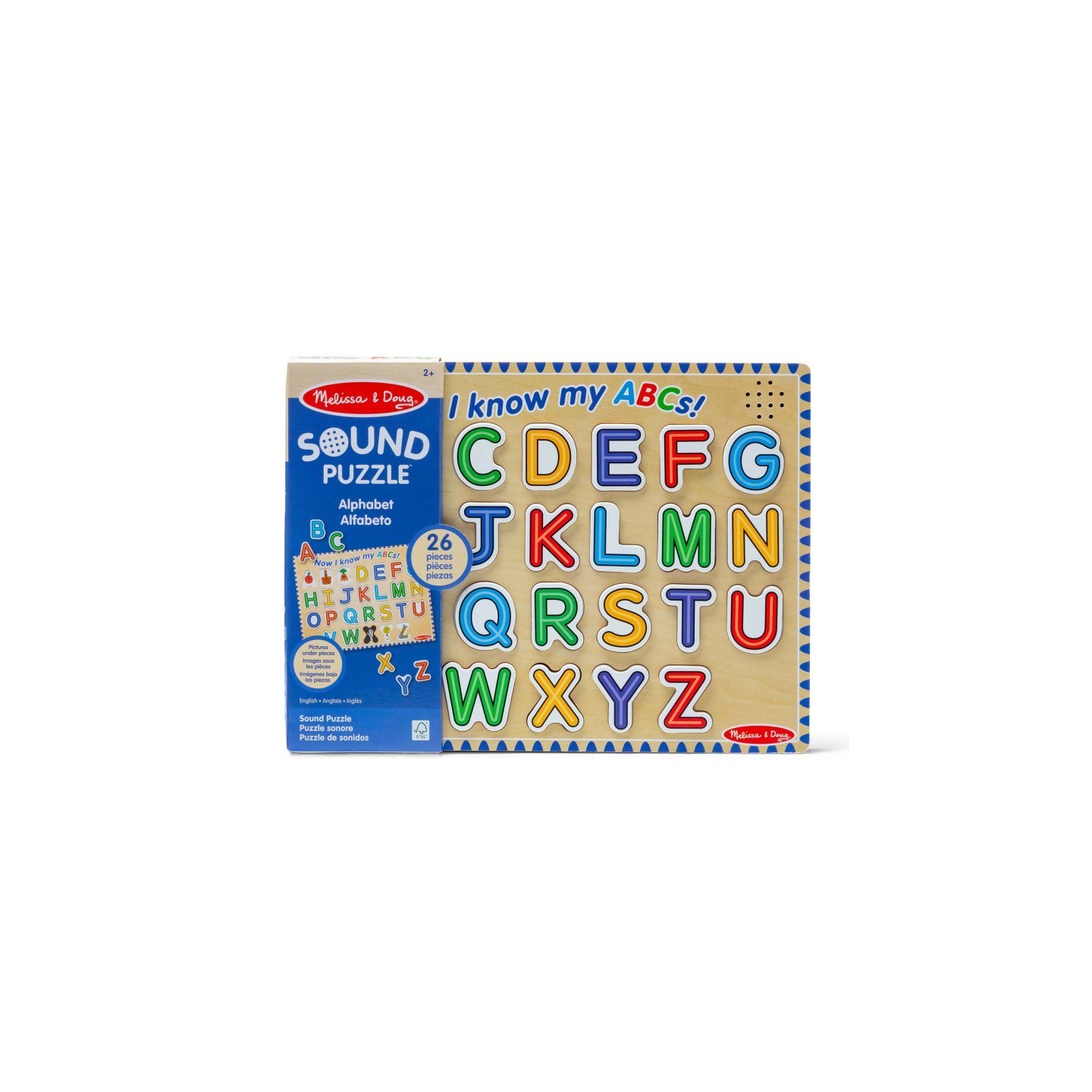 Melissa & Doug Alphabet Sound Puzzle - 26 Pieces