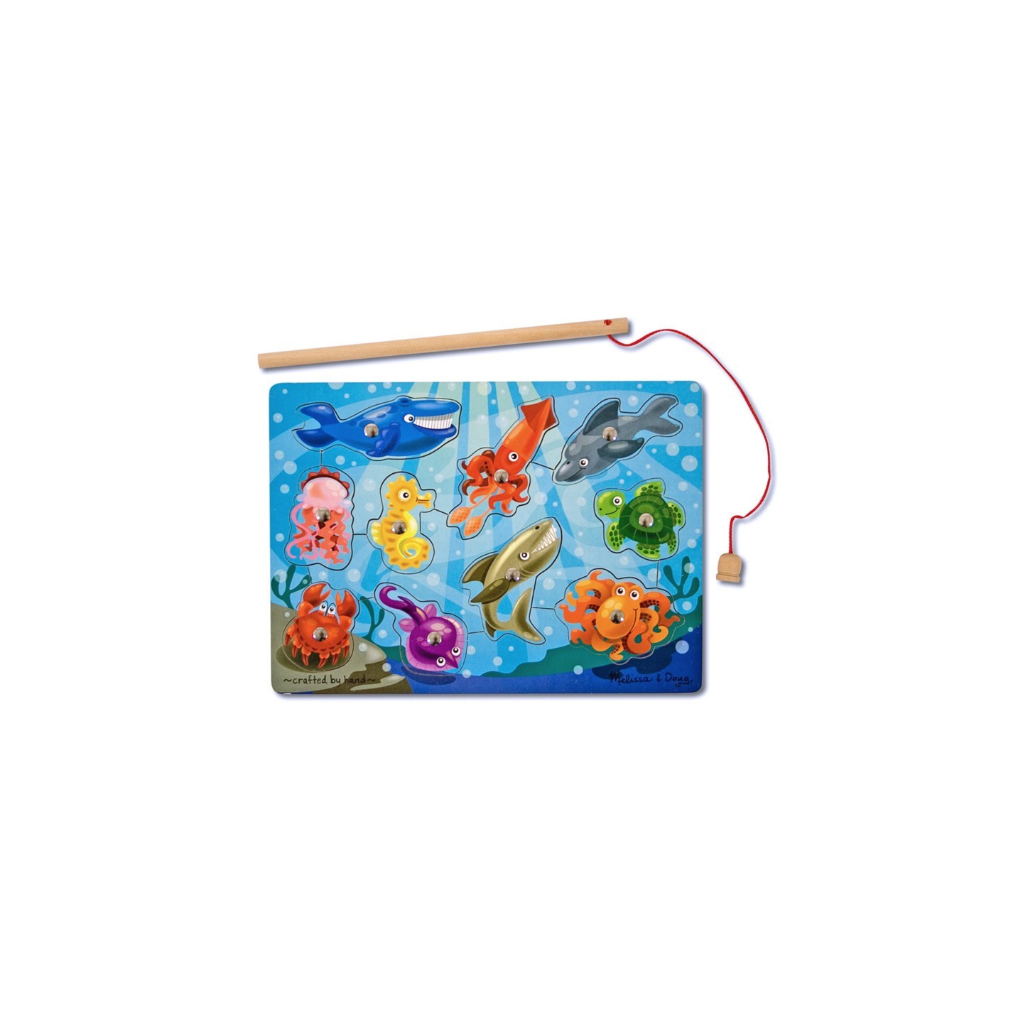 Melissa & Doug Fishing Magnetic Puzzle Game