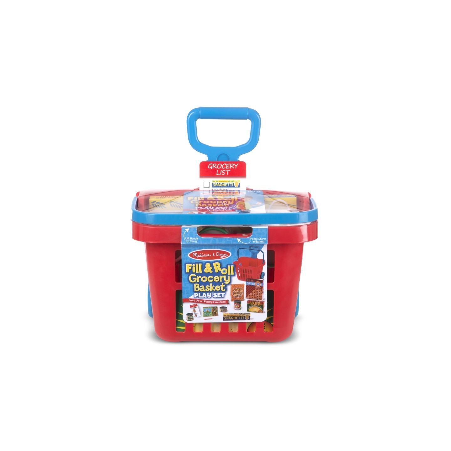 Melissa & Doug Fill & Roll Grocery Basket