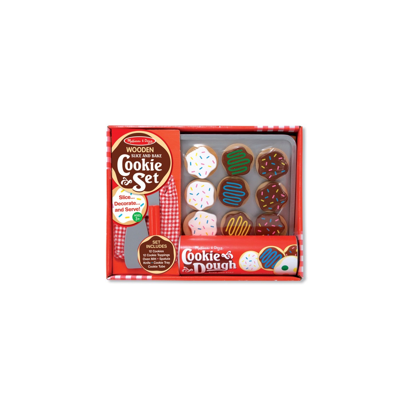 Melissa & Doug Slice and Bake Cookie Set - Wooden Play Food