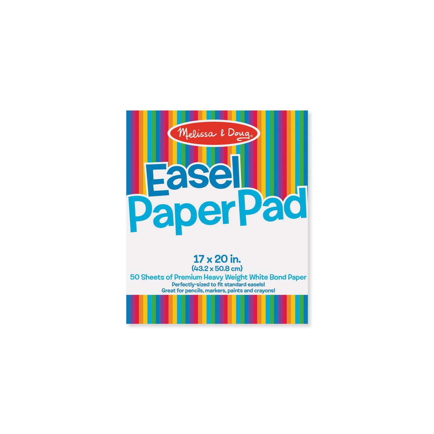 Melissa & Doug Easel Paper Pad, 17" x 20", 50 Sheets