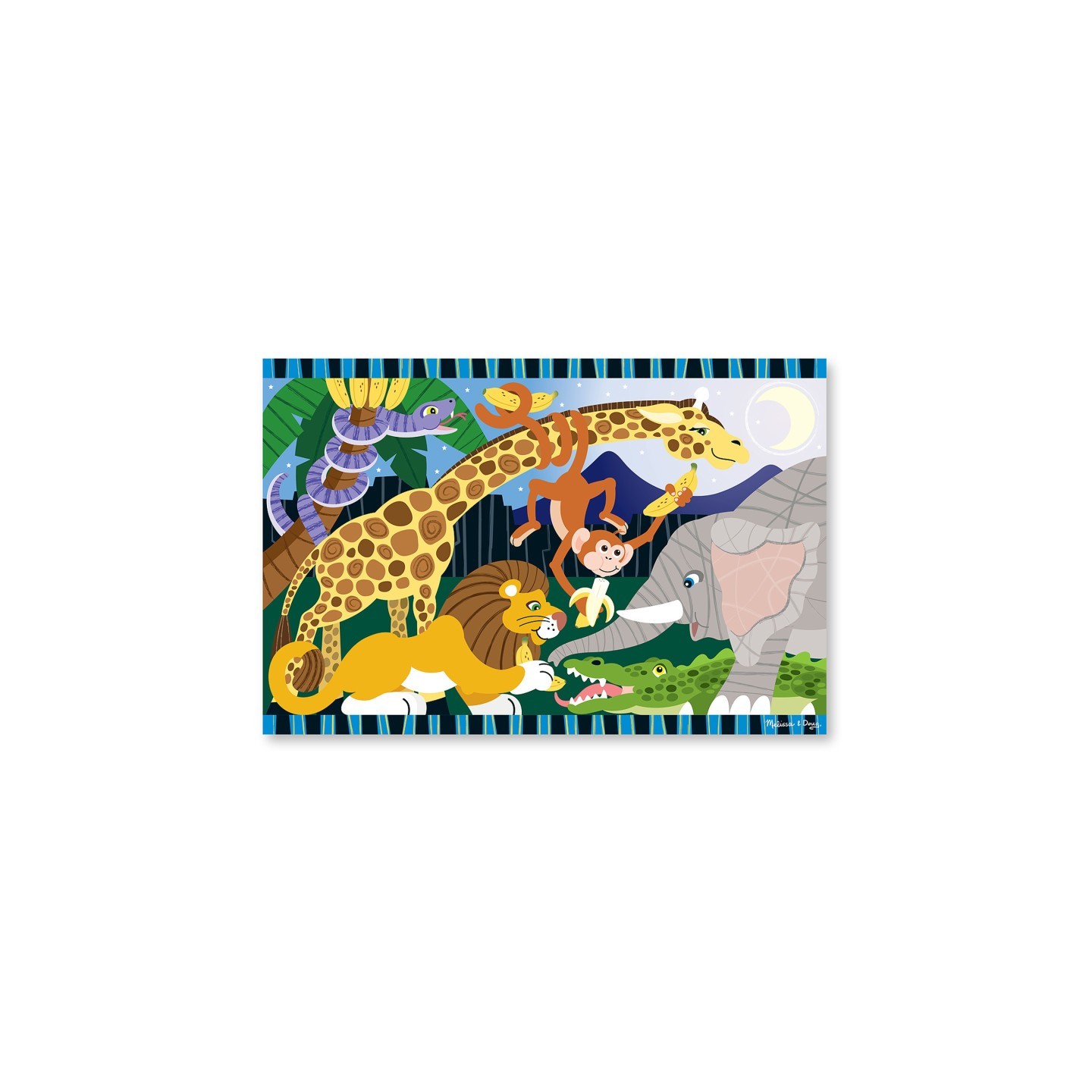 Melissa & Doug Safari Social Floor Puzzle