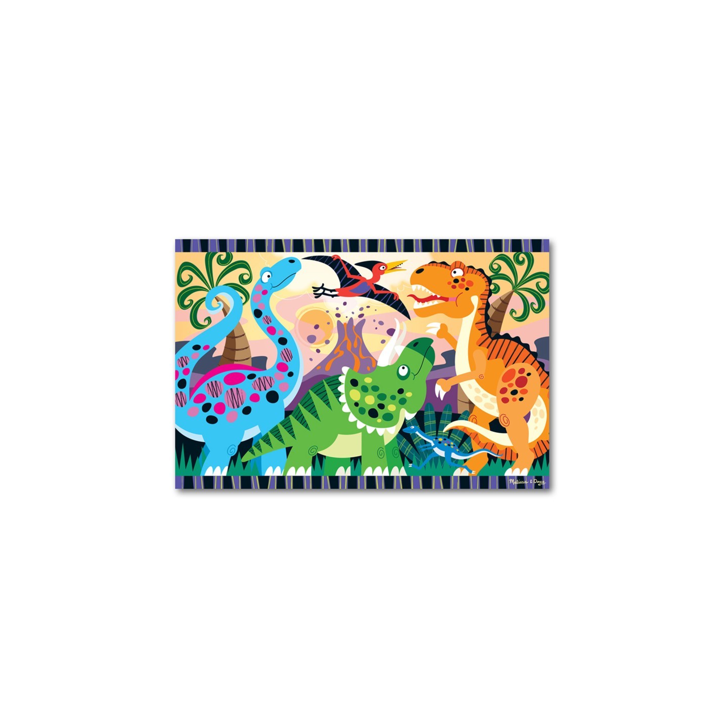 Melissa & Doug Dinosaur Dawn Floor Puzzle