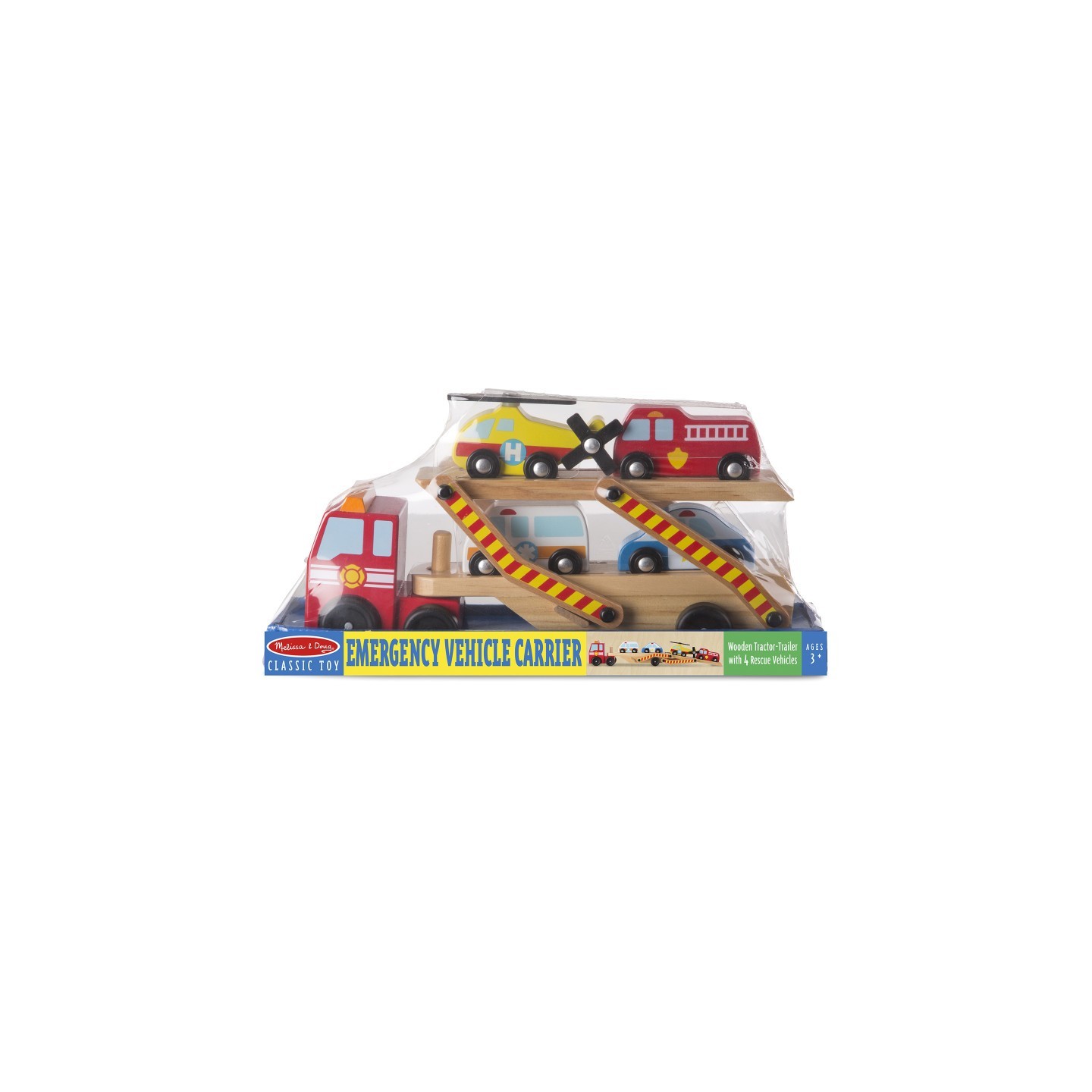 Melissa & Doug Emergency Vehicle Carrier