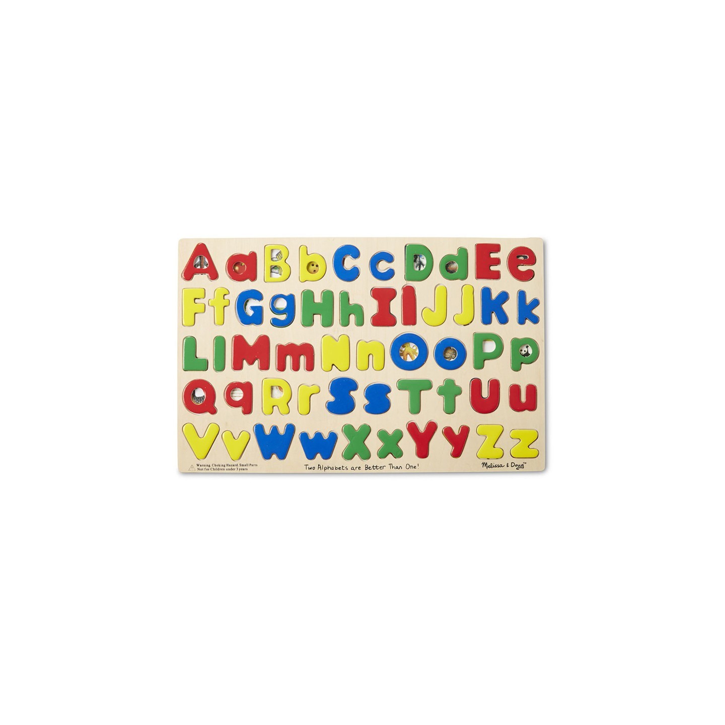 Melissa & Doug Upper & Lower Case Alphabet Puzzle