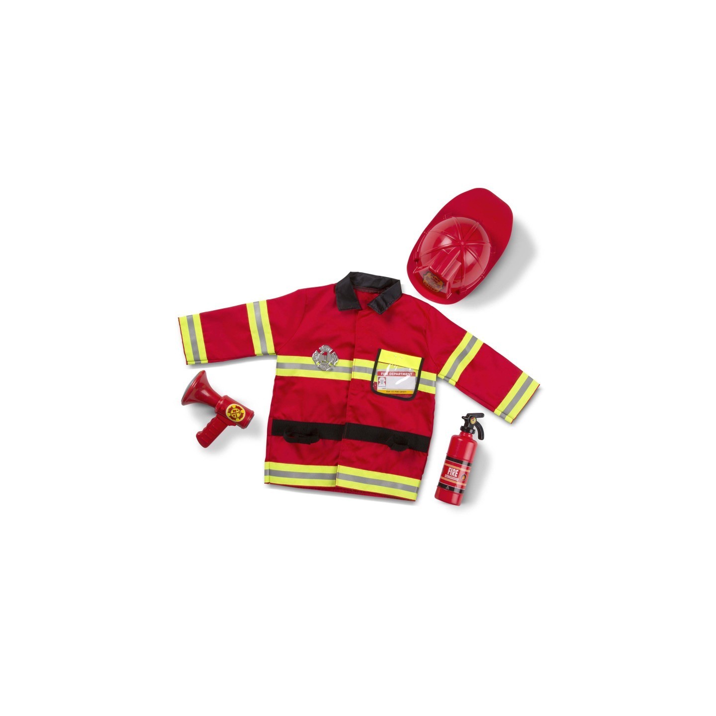 Melissa & Doug Fire Chief Role Play Costume Set