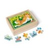 Melissa & Doug Wooden Jigsaw Puzzles in a Box - Pets