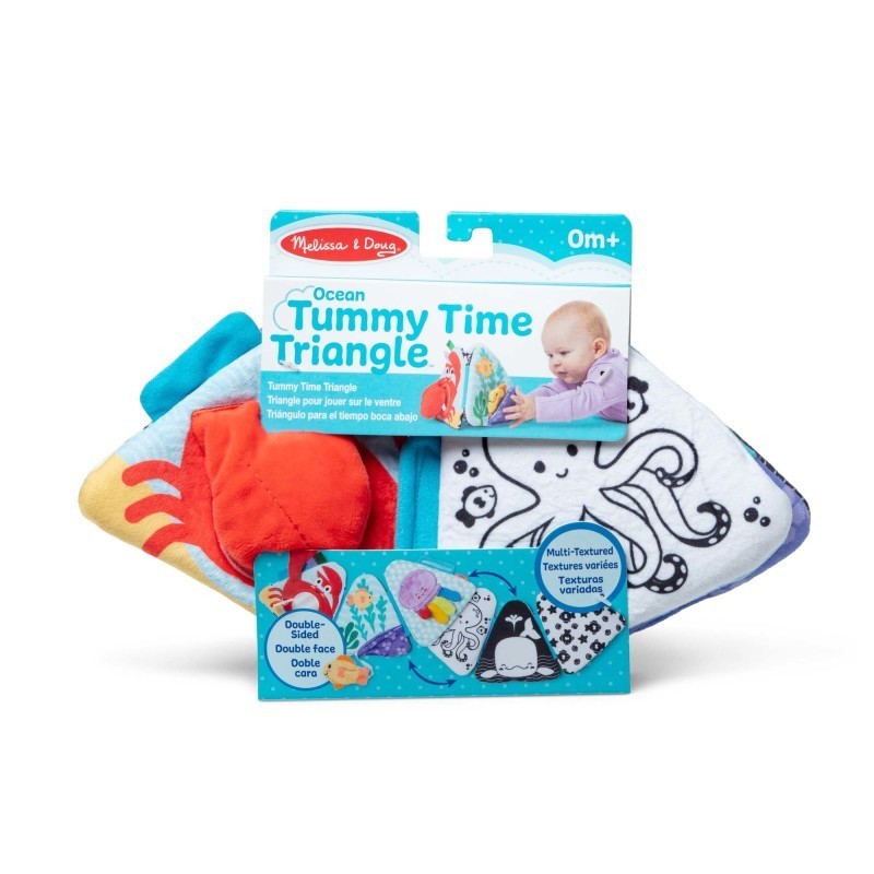 Melissa & Doug Ocean Tummy Time Triangle