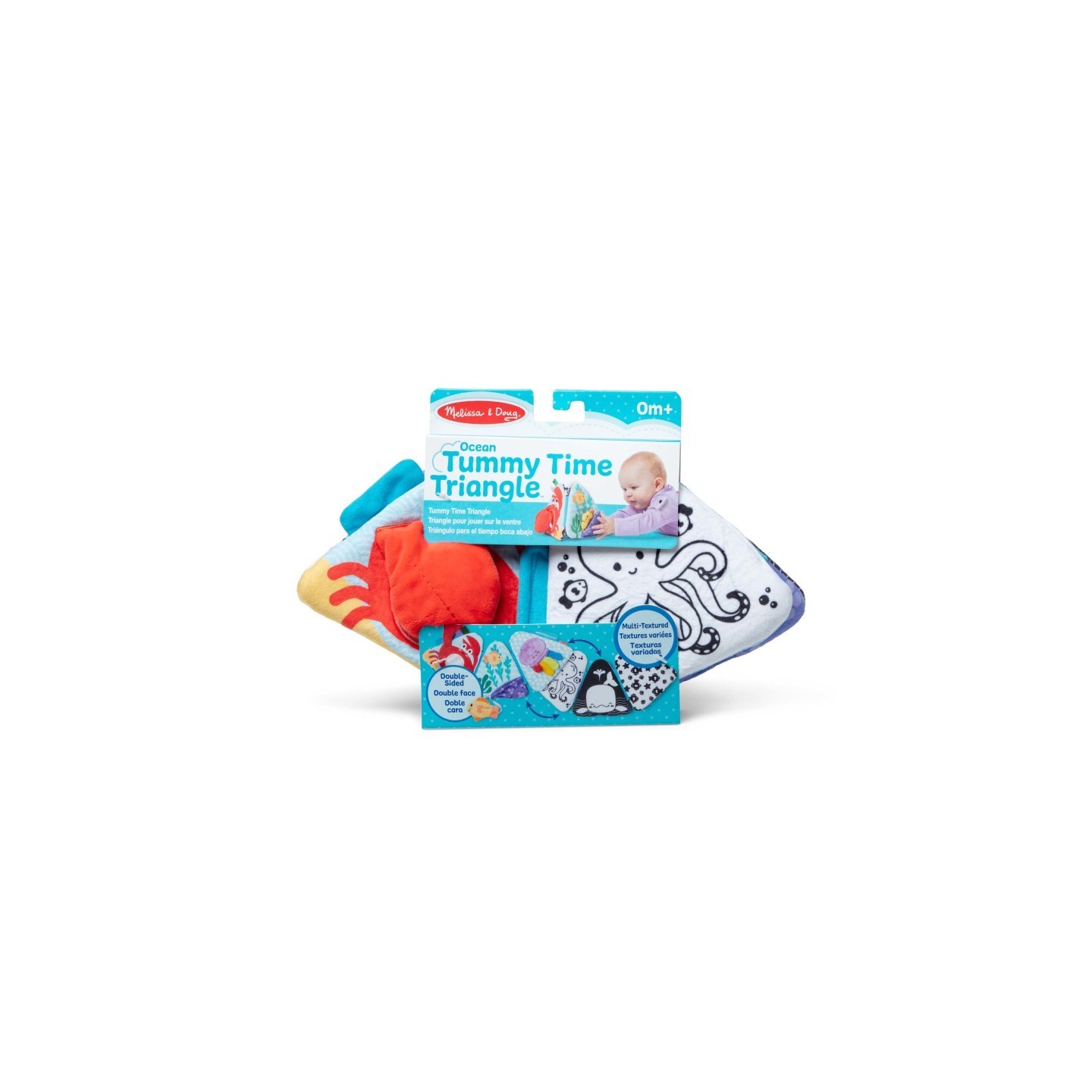 Melissa & Doug Ocean Tummy Time Triangle