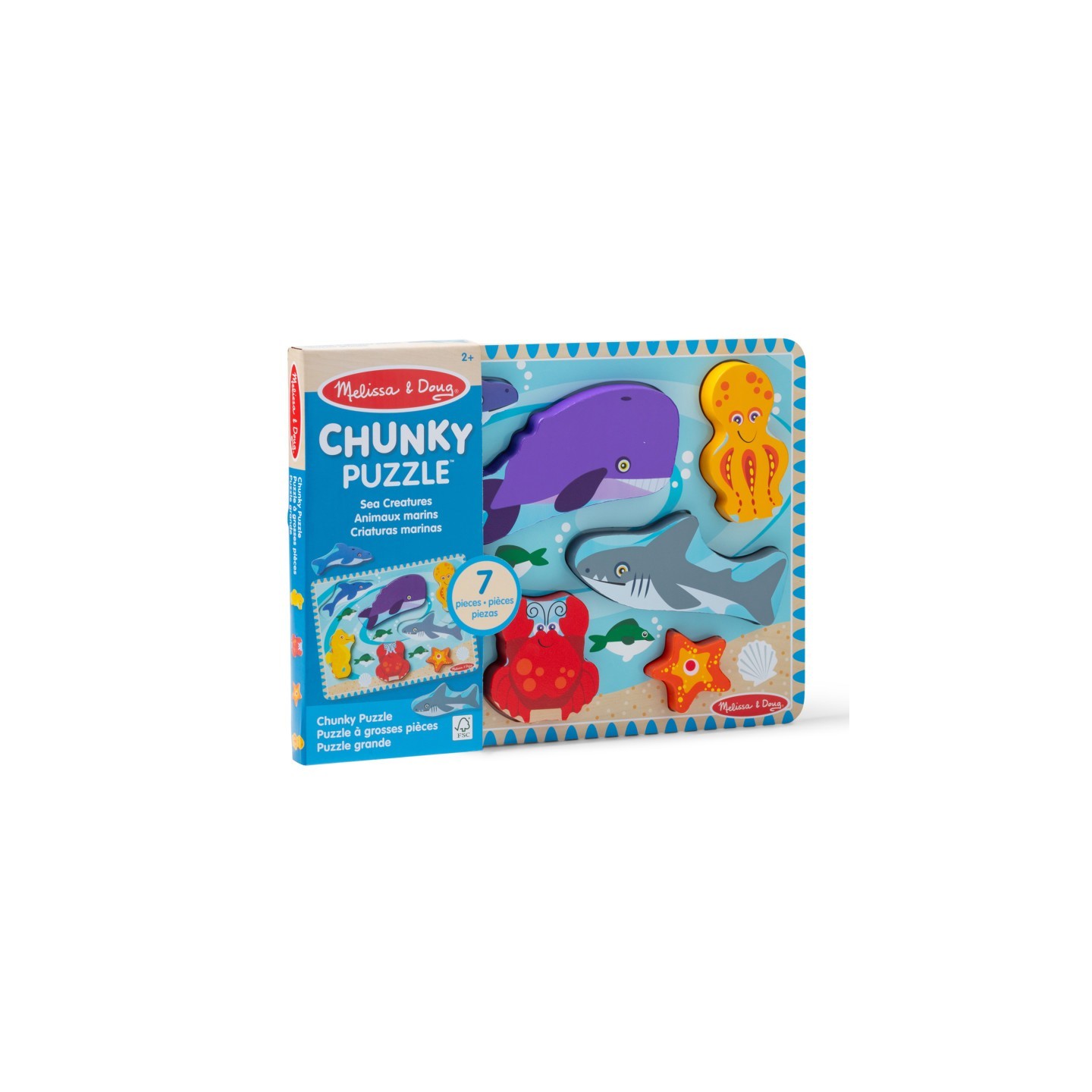 Melissa & Doug Sea Life Chunky Puzzle