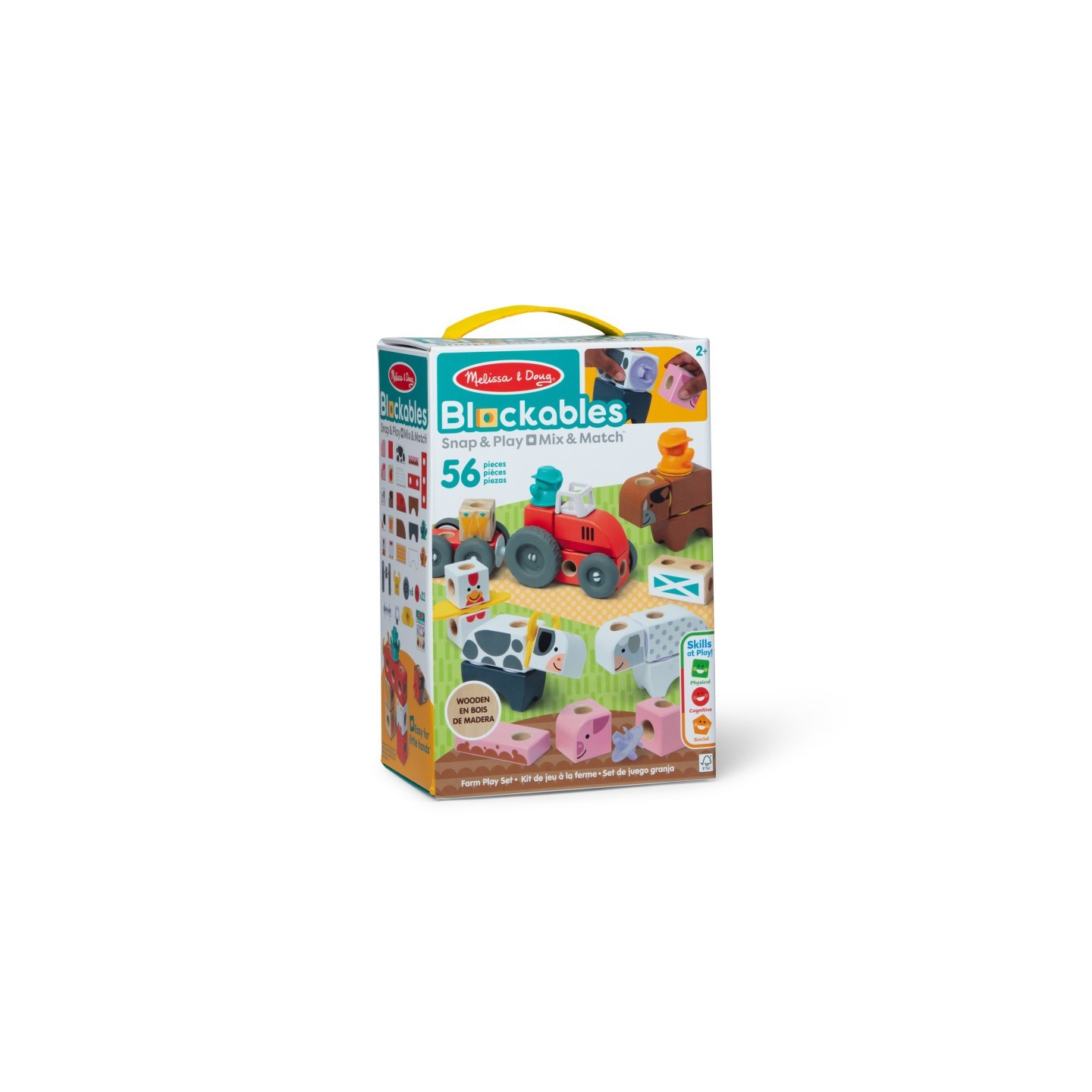 Melissa & Doug Blockables™ Farm Play Set