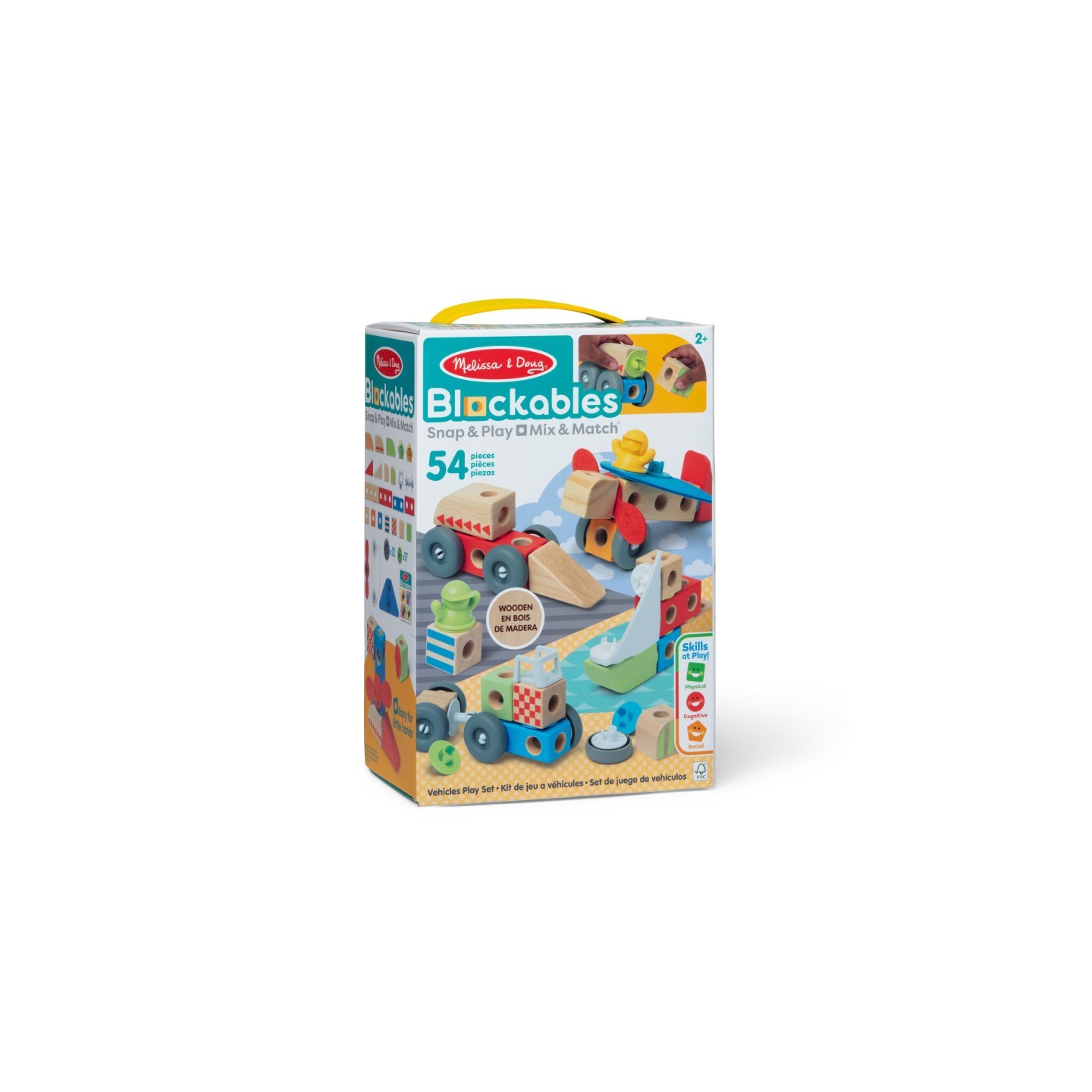 Melissa & Doug Blockables™ Vehicles Play Set