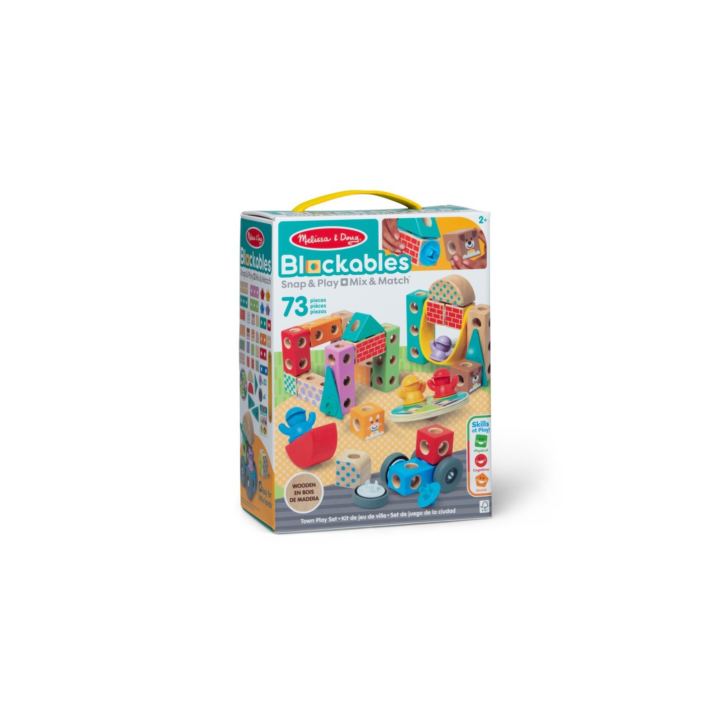 Melissa & Doug Blockables™ Town Play Set