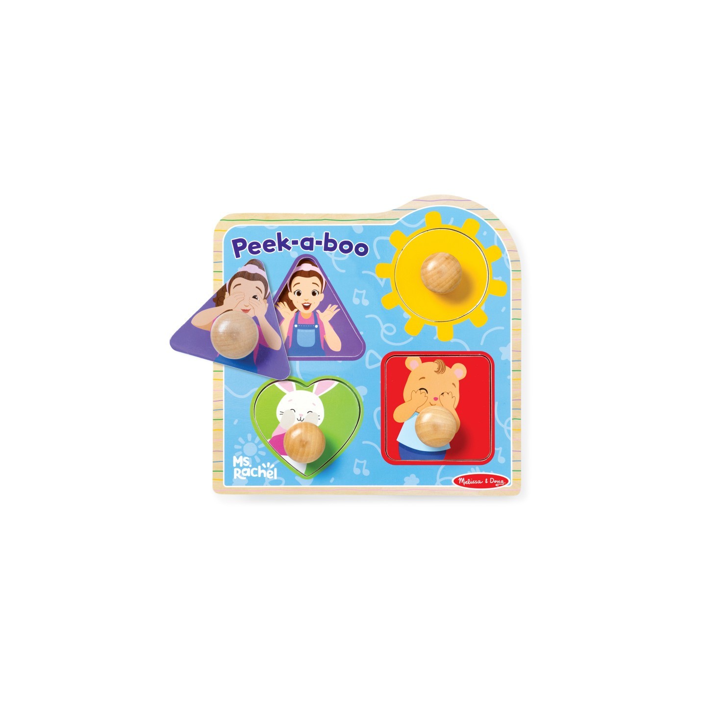 Melissa & Doug Ms. Rachel Jumbo Knob Puzzle