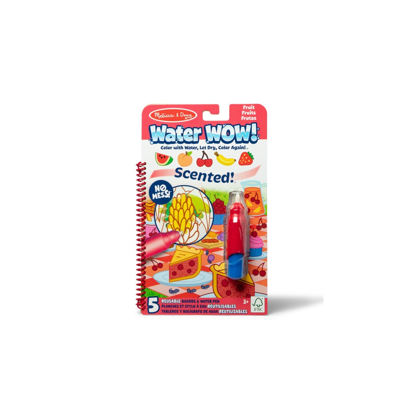 Melissa & Doug Water WOW! Fruit Scented Pad