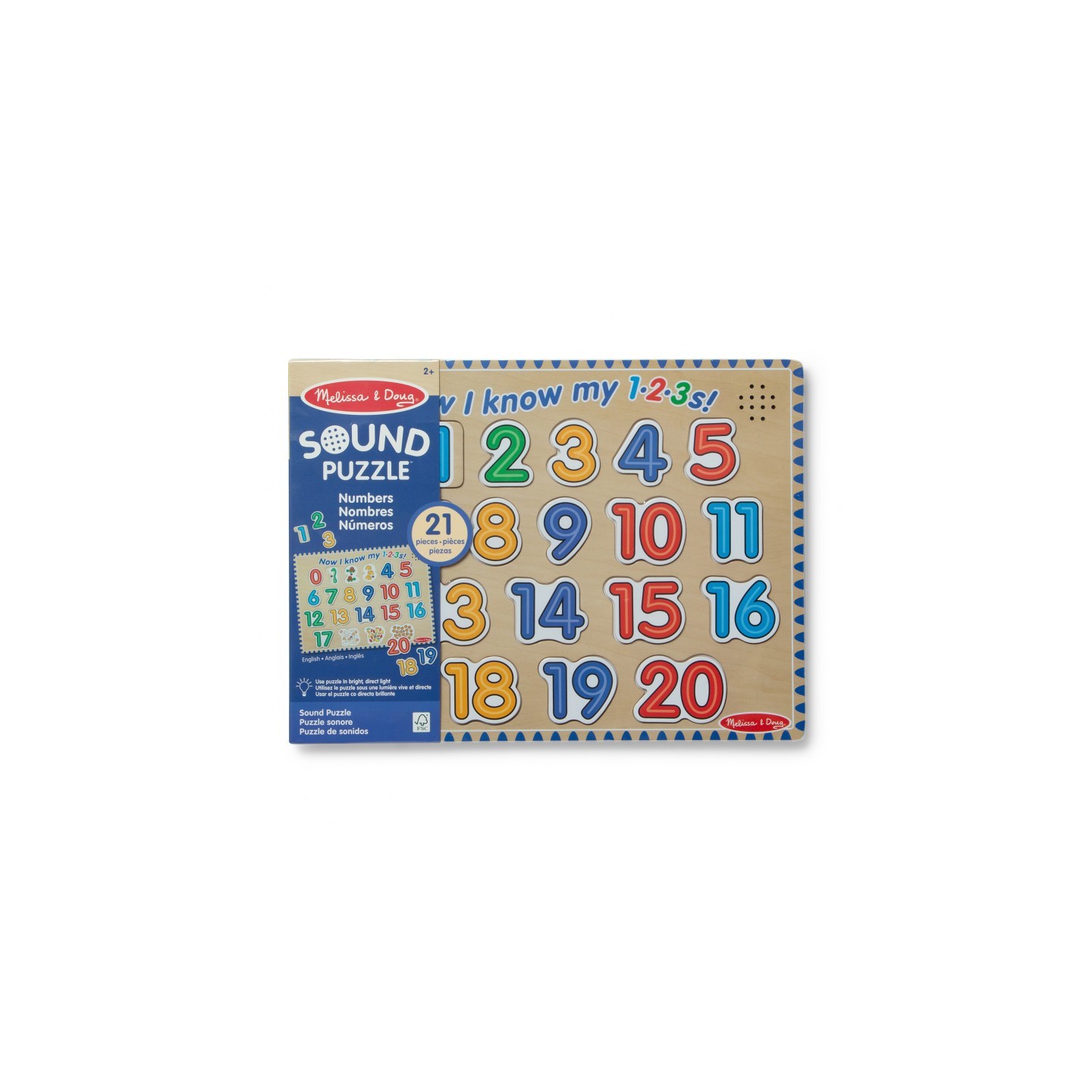 Melissa & Doug Numbers Sound Puzzle