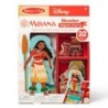 Melissa & Doug Disney Princess Moana Wooden Magnetic Dress-Up Play Set