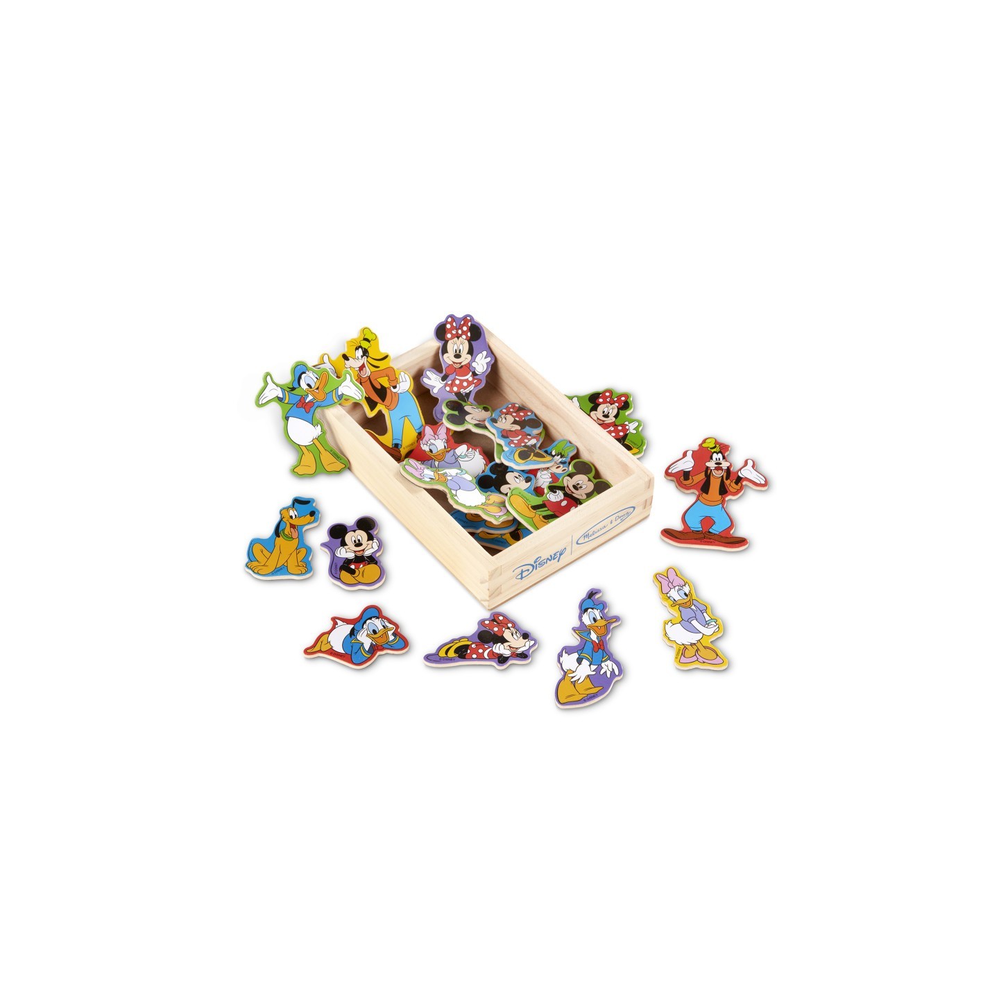 Melissa & Doug Disney Mickey Mouse Wooden Magnets