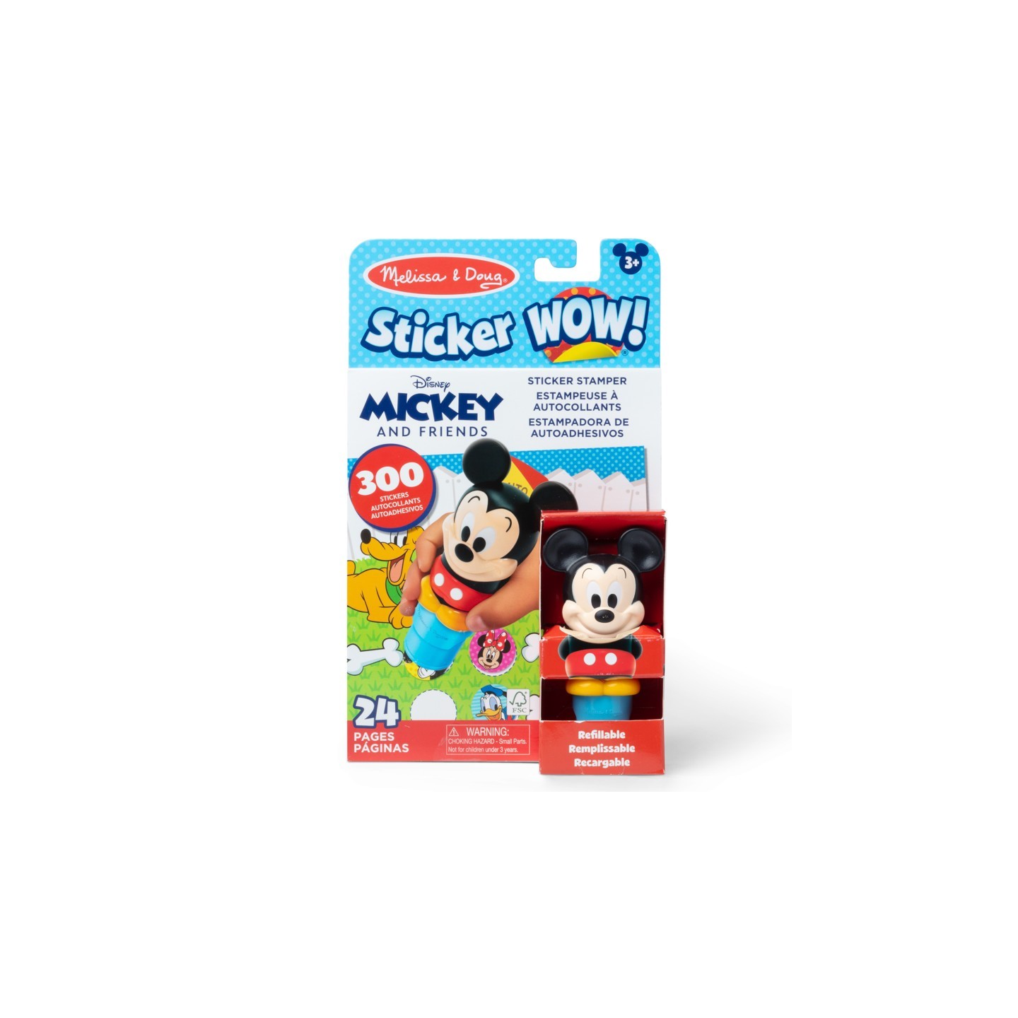 Melissa & Doug Sticker WOW! Activity Pad & Sticker Stamper - Mickey
