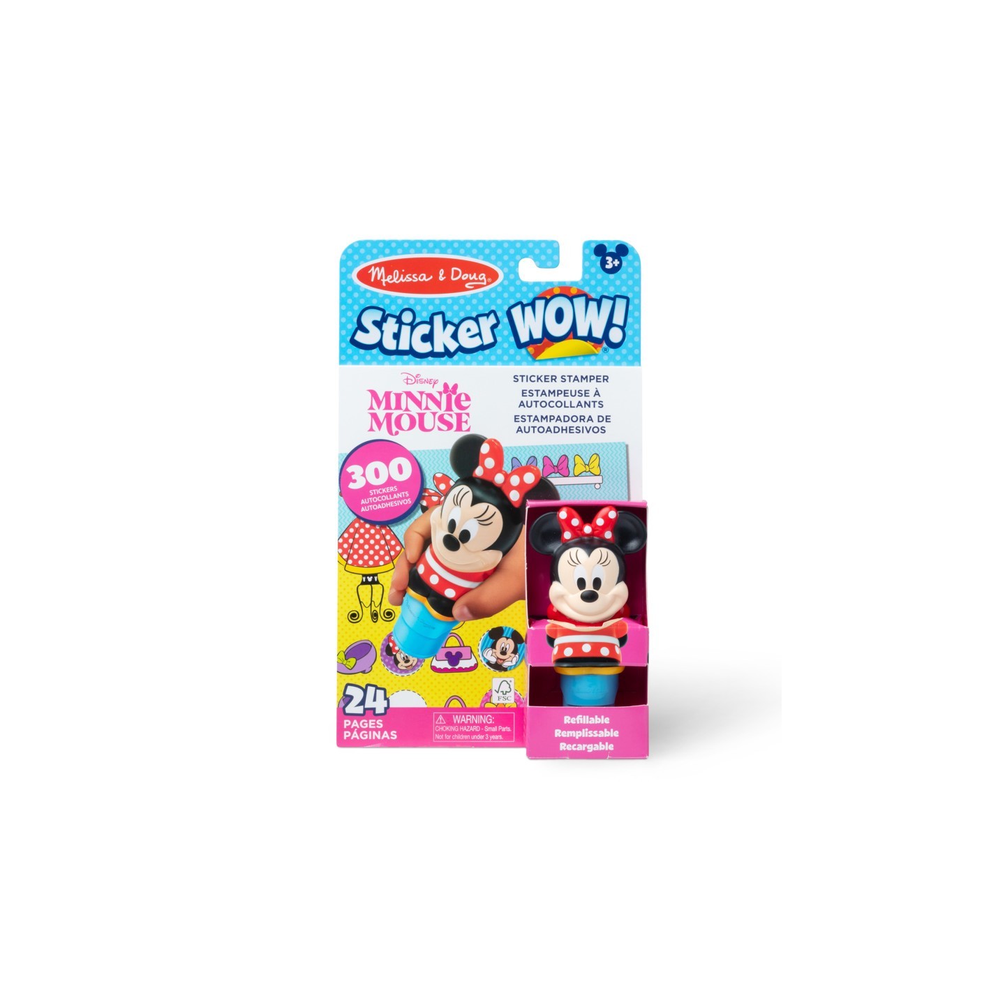 Melissa & Doug Sticker WOW! Activity Pad & Sticker Stamper - Minnie